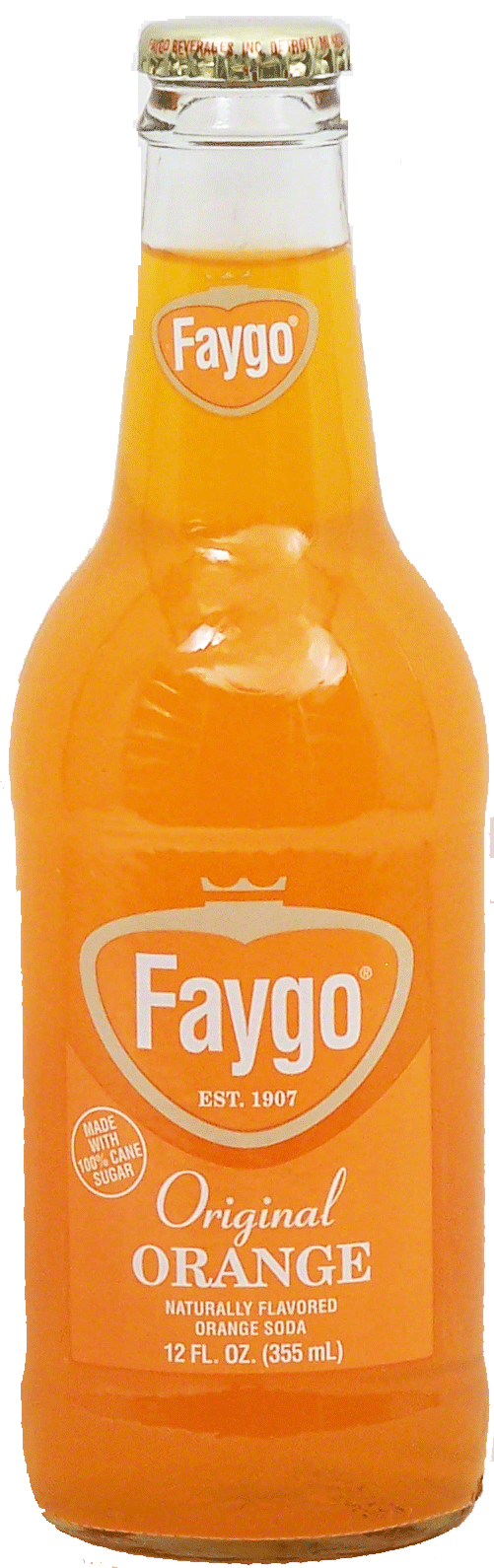 Faygo  original orange flavor soda Full-Size Picture